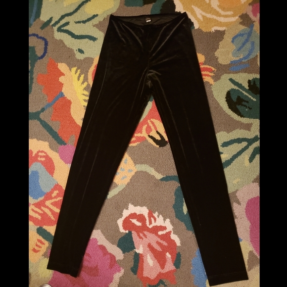 Only Hearts Velvet Leggings - Picture 1 of 5